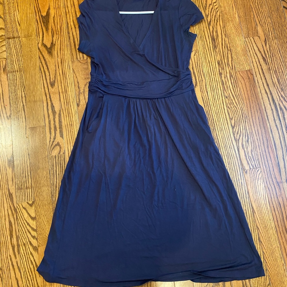 Boden wrap dress. Size us 8L uk 12L - Picture 2 of 3